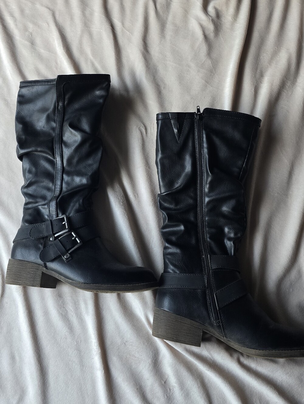 Sugar Black Biker boots - Picture 2 of 5